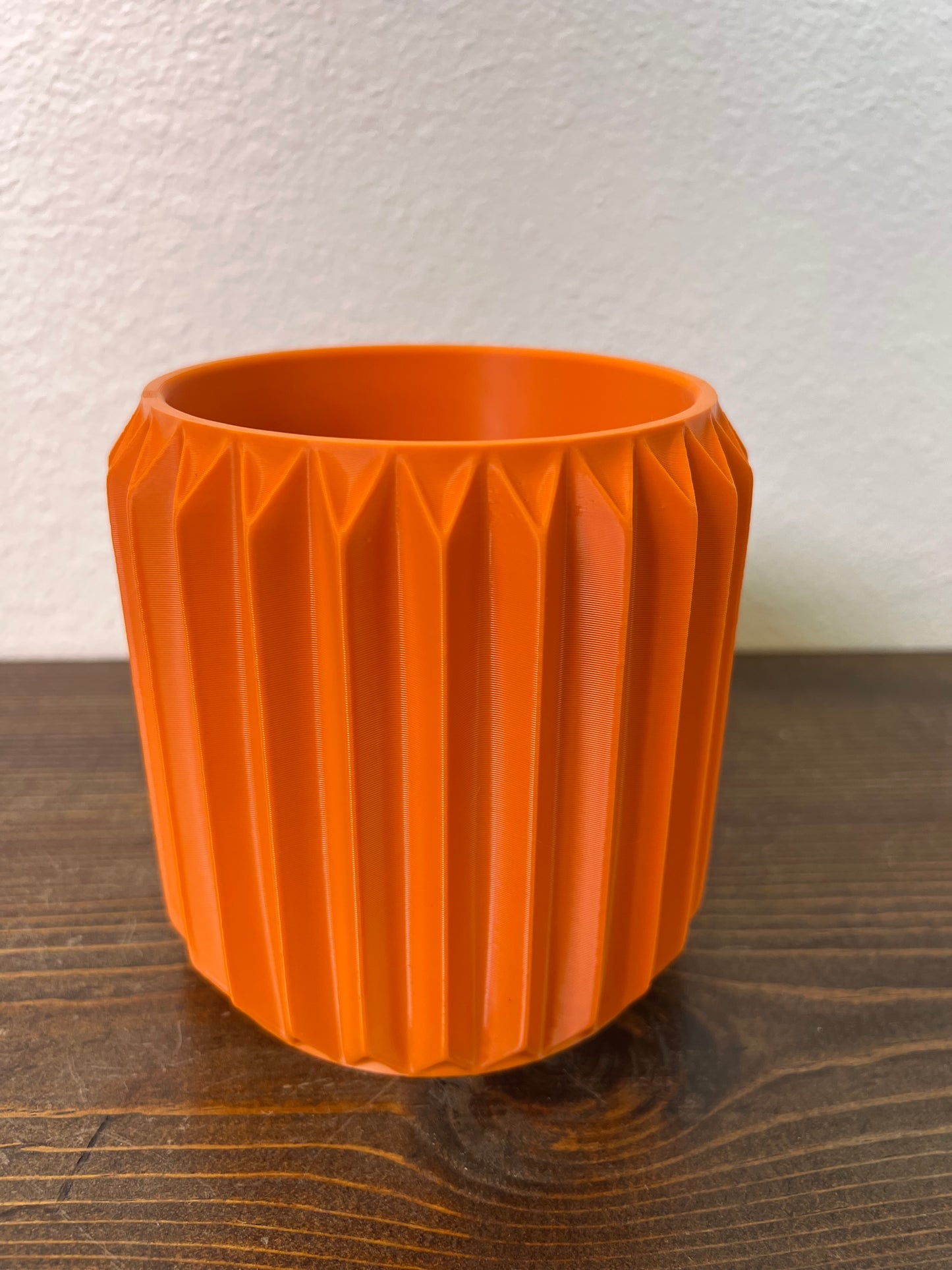 Textured Round Plant Pot
