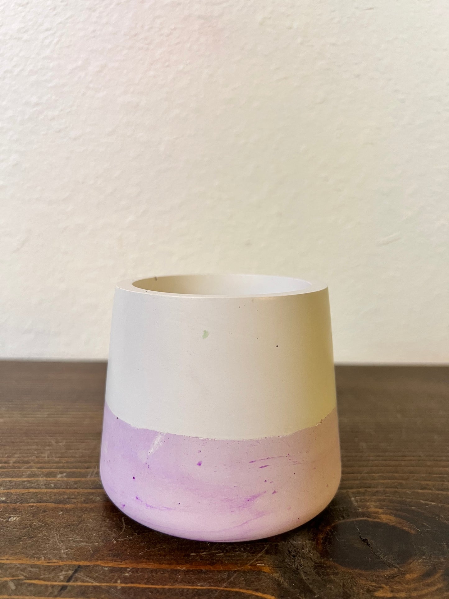 2 Tone- Cement Planter