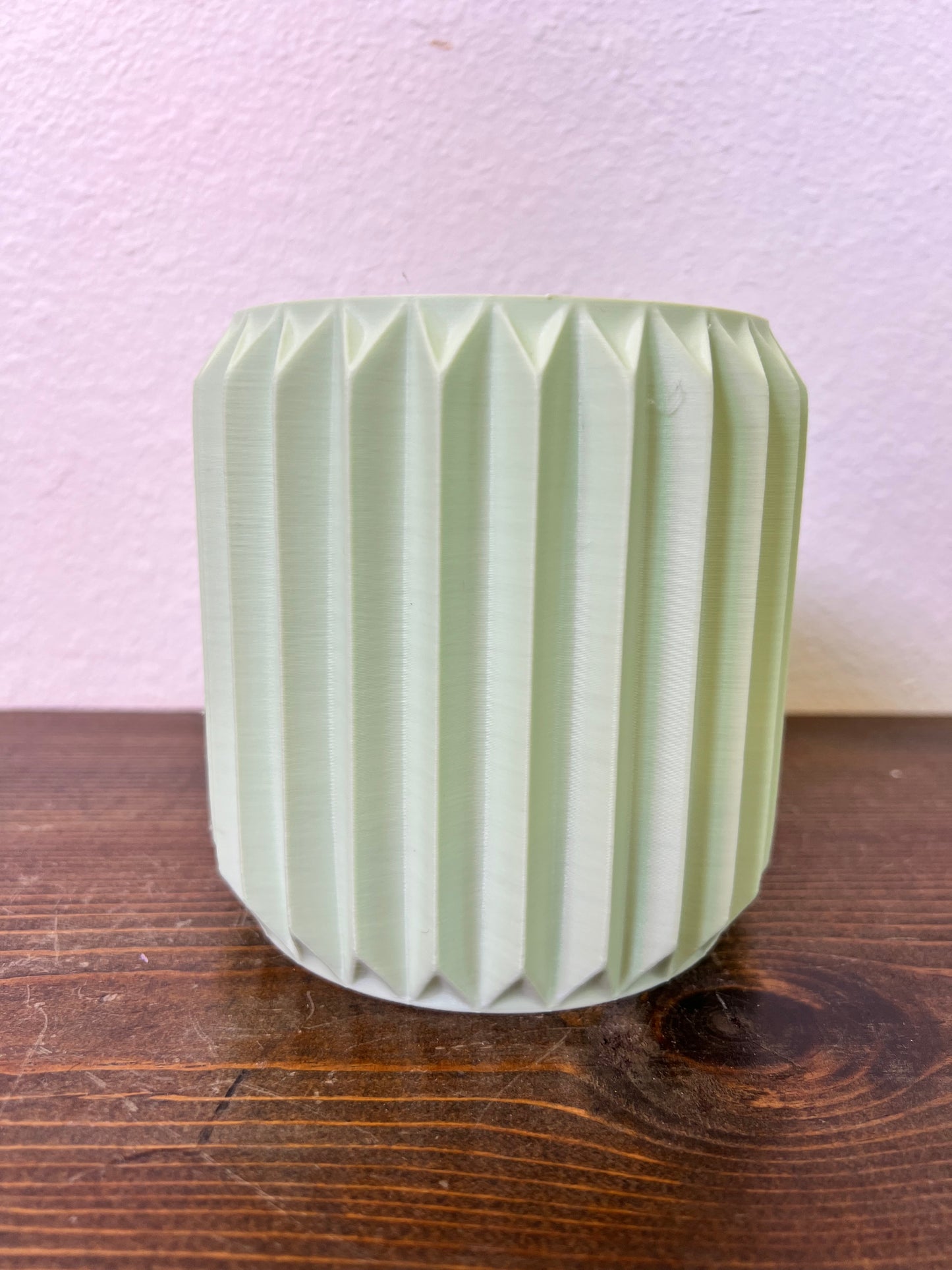 Textured Round Plant Pot