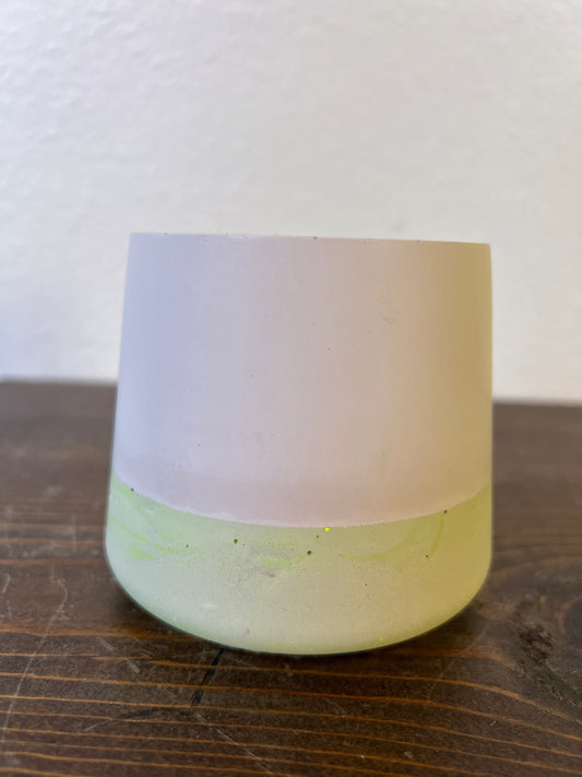 2 Tone- Cement Planter