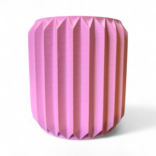 Textured Round Plant Pot